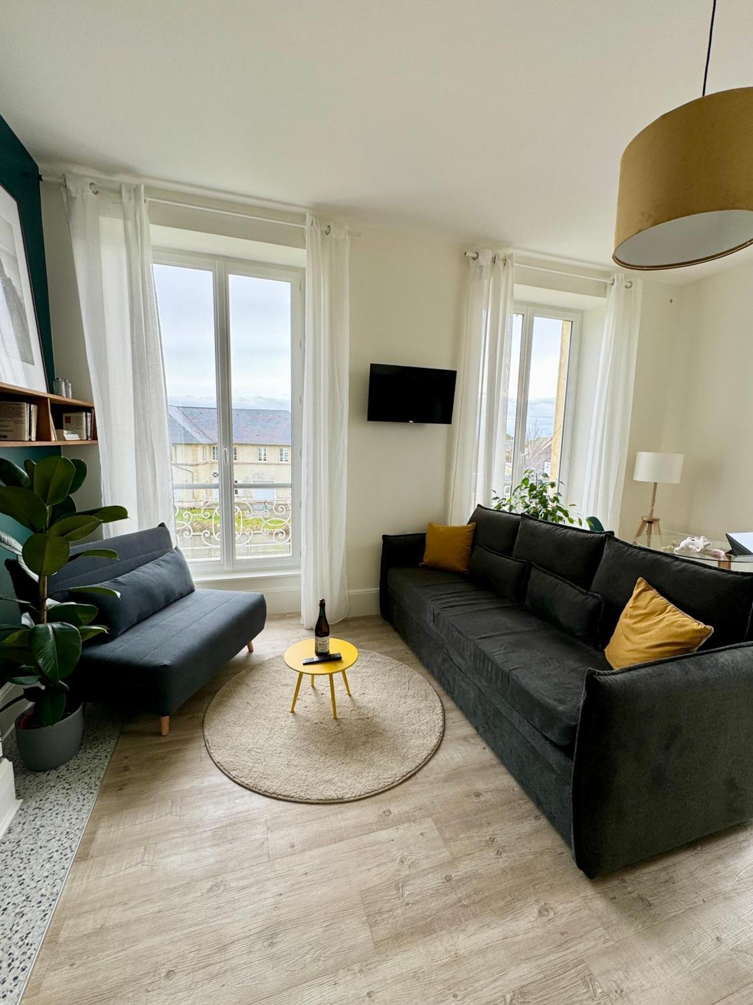 Sunny Apt On D-Day Beach With Parking Saint-Côme-de-Fresné Exteriör bild