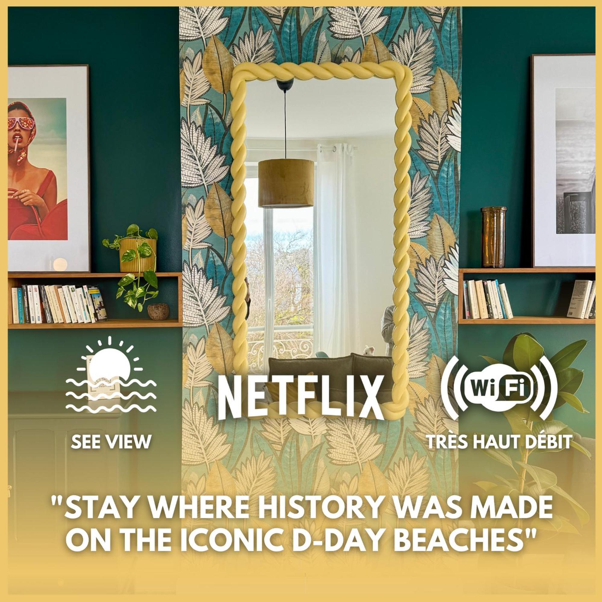 Sunny Apt On D-Day Beach With Parking Saint-Côme-de-Fresné Exteriör bild